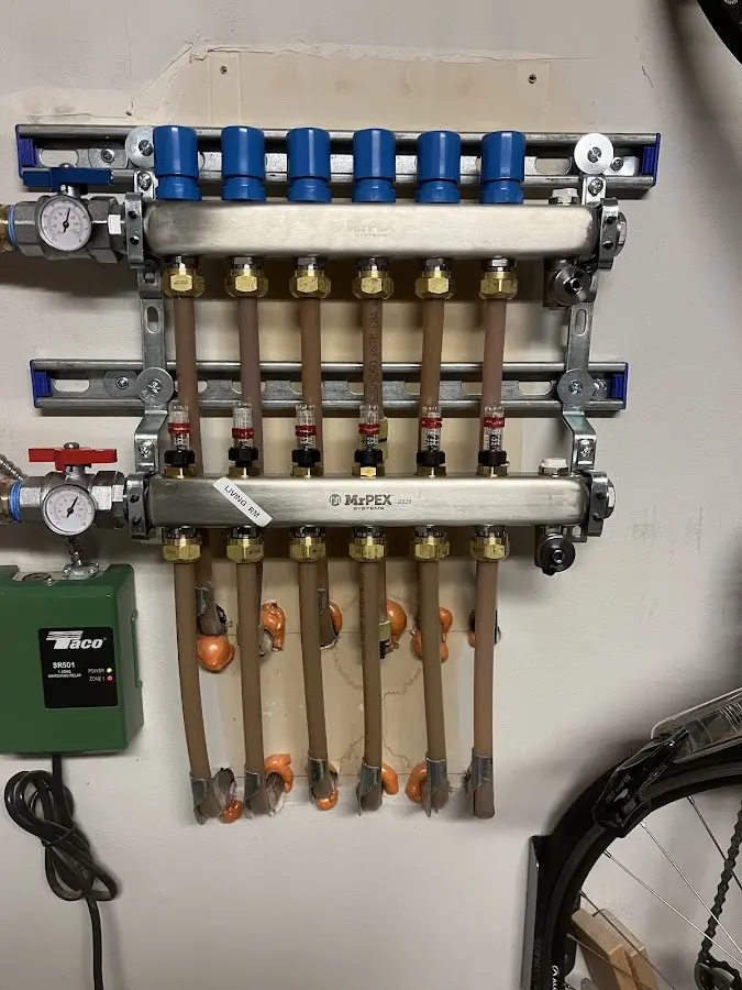 Plumber performing Leak Detection at a residential property in Dunellen